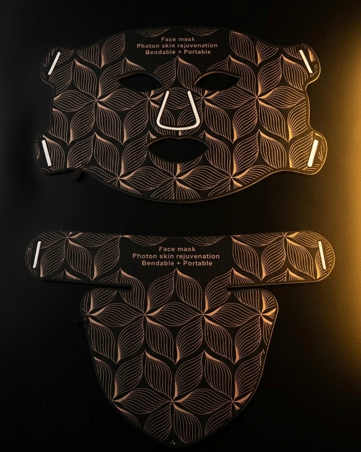 AURVEX LED Rotlichtmaske Pro