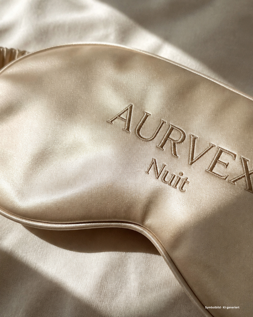 AURVEX Nuit Schlafmaske - Beige
