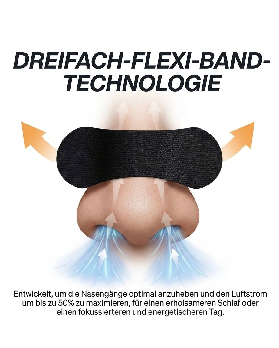 AURVEX Nasenstreifen — Freie Atmung