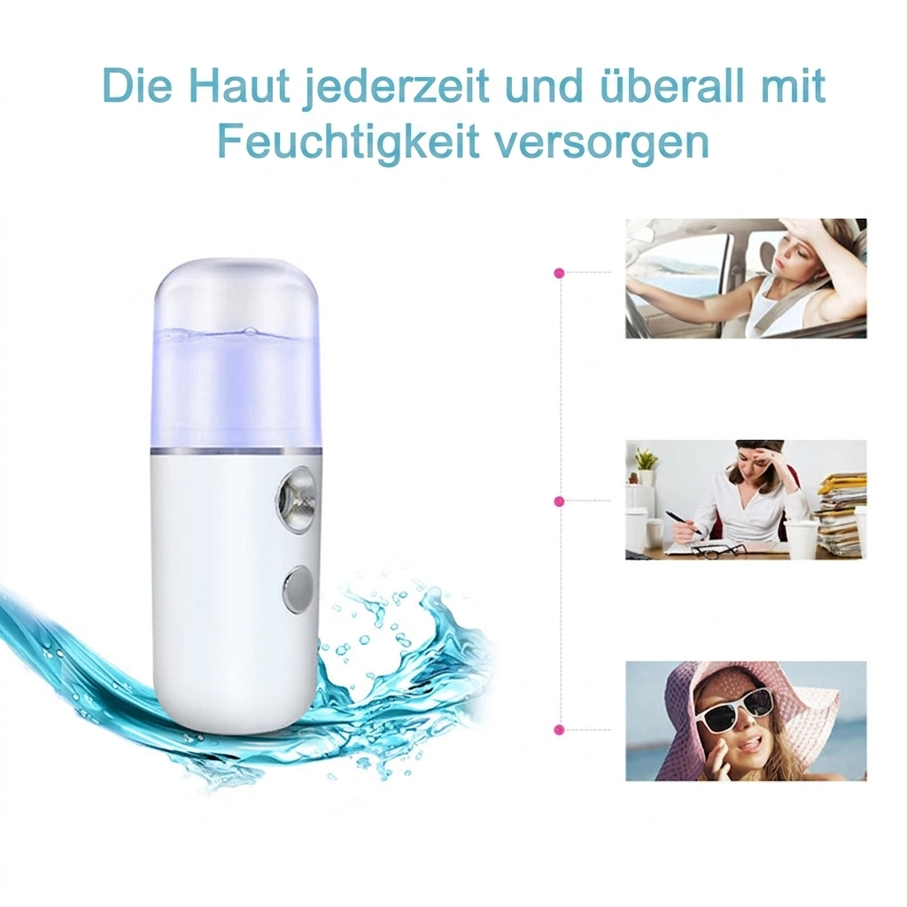 AURVEX Gesichts-Wassersprüher — Sofort Hydration